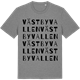 Mid Heather Gray t-shirt med Västbyvallen ordlek t-shirt