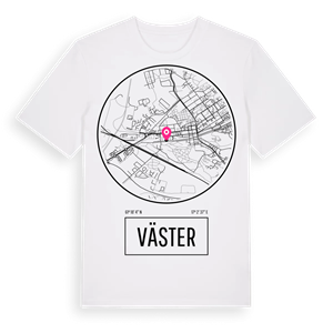 Väster t-shirt – ekologisk bomull t-shirt från Pinshirt