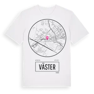 Väster t-shirt – ekologisk bomull t-shirt från Pinshirt