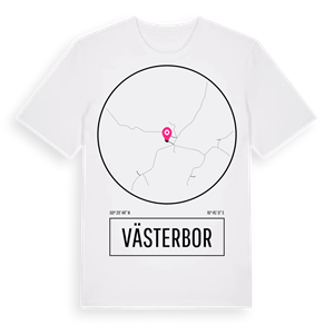 Västerbor t-shirt – ekologisk bomull t-shirt från Pinshirt