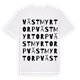 Västmyrtorp ordlek t-shirt