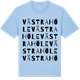 Blue Soul t-shirt med Västra Höle ordlek t-shirt