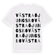 Västra Öjungsbo ordlek t-shirt