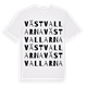 Västvallarna ordlek t-shirt