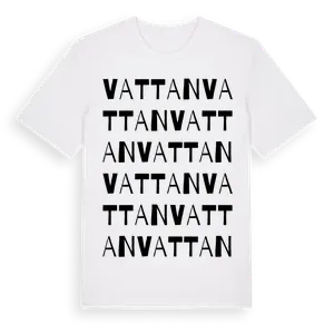 Vattan ordlek t-shirt – ekologisk bomull t-shirt från Pinshirt