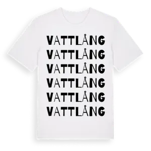 Vattlång ordlek t-shirt – ekologisk bomull t-shirt från Pinshirt