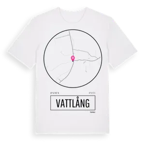 Vattlång t-shirt – ekologisk bomull t-shirt från Pinshirt