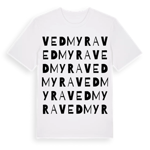 Vedmyra ordlek t-shirt – ekologisk bomull t-shirt från Pinshirt