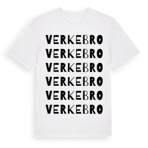 Verkebro ordlek t-shirt – ekologisk bomull t-shirt från Pinshirt