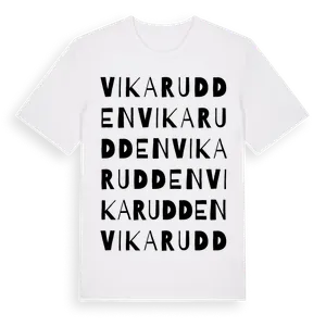 Vikarudden ordlek t-shirt – ekologisk bomull t-shirt från Pinshirt