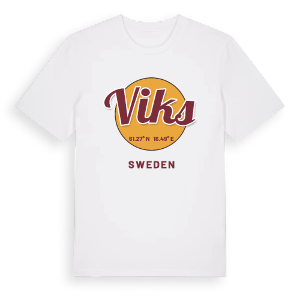 Viks cirkel t-shirt – ekologisk bomull t-shirt från Pinshirt