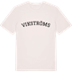 Vintage White t-shirt med Vikströms böjd t-shirt