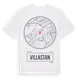 White t-shirt med Villastan t-shirt