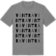 Mid Heather Gray t-shirt med Vintra ordlek t-shirt
