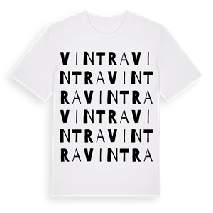 Vintra ordlek t-shirt – ekologisk bomull t-shirt från Pinshirt