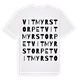 Vitmyrstorpet ordlek t-shirt