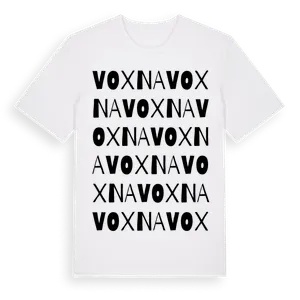 Voxna ordlek t-shirt – ekologisk bomull t-shirt från Pinshirt