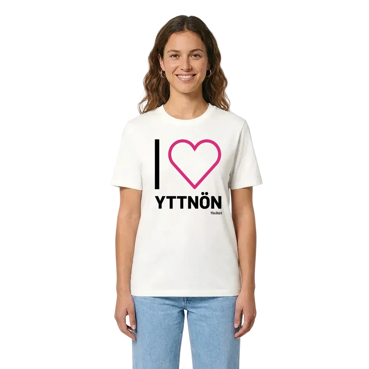 Jag älskar Yttnön t-shirt stort tryck i miljö