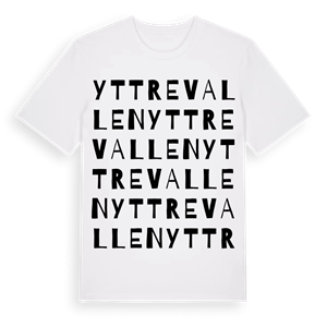 Yttrevallen ordlek t-shirt – ekologisk bomull t-shirt från Pinshirt
