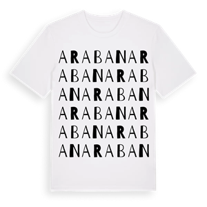 Araban ordlek t-shirt – ekologisk bomull t-shirt från Pinshirt