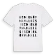 Bedirköy Mahallesi ordlek t-shirt
