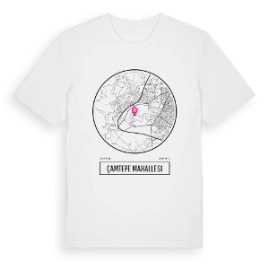 Çamtepe Mahallesi t-shirt – ekologisk bomull t-shirt från Pinshirt