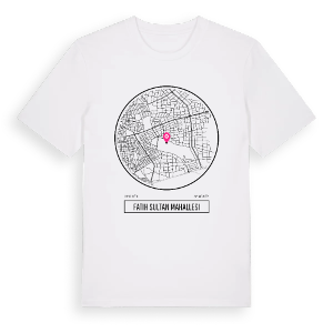 Fatih Sultan Mahallesi t-shirt – ekologisk bomull t-shirt från Pinshirt