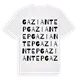 Gaziantep ordlek t-shirt