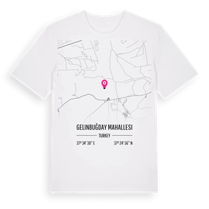 Gelinbuğday Mahallesi karta t-shirt – ekologisk bomull t-shirt från Pinshirt