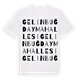Gelinbuğday Mahallesi ordlek t-shirt