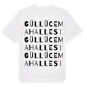 Güllüce Mahallesi ordlek t-shirt – ekologisk bomull t-shirt från Pinshirt