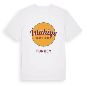 İslahiye cirkel t-shirt – ekologisk bomull t-shirt från Pinshirt