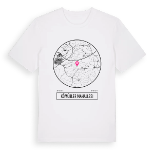 Kömürler Mahallesi t-shirt – ekologisk bomull t-shirt från Pinshirt