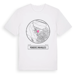 Menderes Mahallesi t-shirt – ekologisk bomull t-shirt från Pinshirt