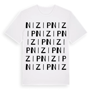 Nizip ordlek t-shirt – ekologisk bomull t-shirt från Pinshirt