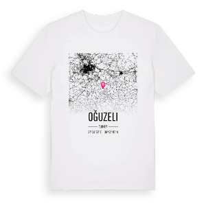 Oğuzeli karta t-shirt – ekologisk bomull t-shirt från Pinshirt