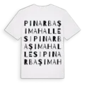 Pınarbaşı Mahallesi ordlek t-shirt