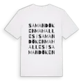 Samandöken Mahallesi ordlek t-shirt