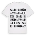 Sarıbuğday Mahallesi ordlek t-shirt