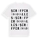 Şerif Peri Mahallesi ordlek t-shirt