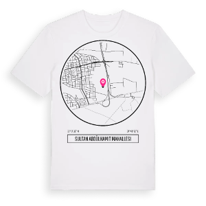 Sultan Abdülhamit Mahallesi t-shirt – ekologisk bomull t-shirt från Pinshirt