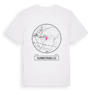 Yalankoz Mahallesi t-shirt – ekologisk bomull t-shirt från Pinshirt