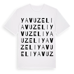 Yavuzeli ordlek t-shirt – ekologisk bomull t-shirt från Pinshirt
