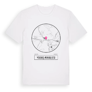 Yolbaşı Mahallesi t-shirt – ekologisk bomull t-shirt från Pinshirt