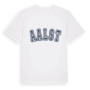 Aalst college t-shirt – ekologisk bomull t-shirt från Pinshirt