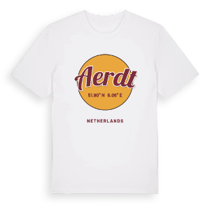 Aerdt cirkel t-shirt – ekologisk bomull t-shirt från Pinshirt