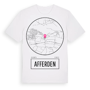 Afferden t-shirt – ekologisk bomull t-shirt från Pinshirt