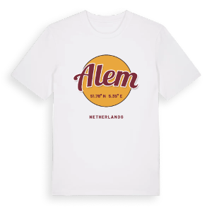 Alem cirkel t-shirt – ekologisk bomull t-shirt från Pinshirt