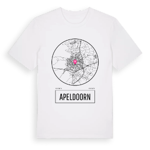 Apeldoorn t-shirt – ekologisk bomull t-shirt från Pinshirt