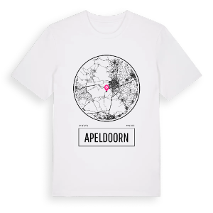 Apeldoorn t-shirt – ekologisk bomull t-shirt från Pinshirt